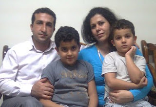 Pastor Yousef Nadarkhani y su familia