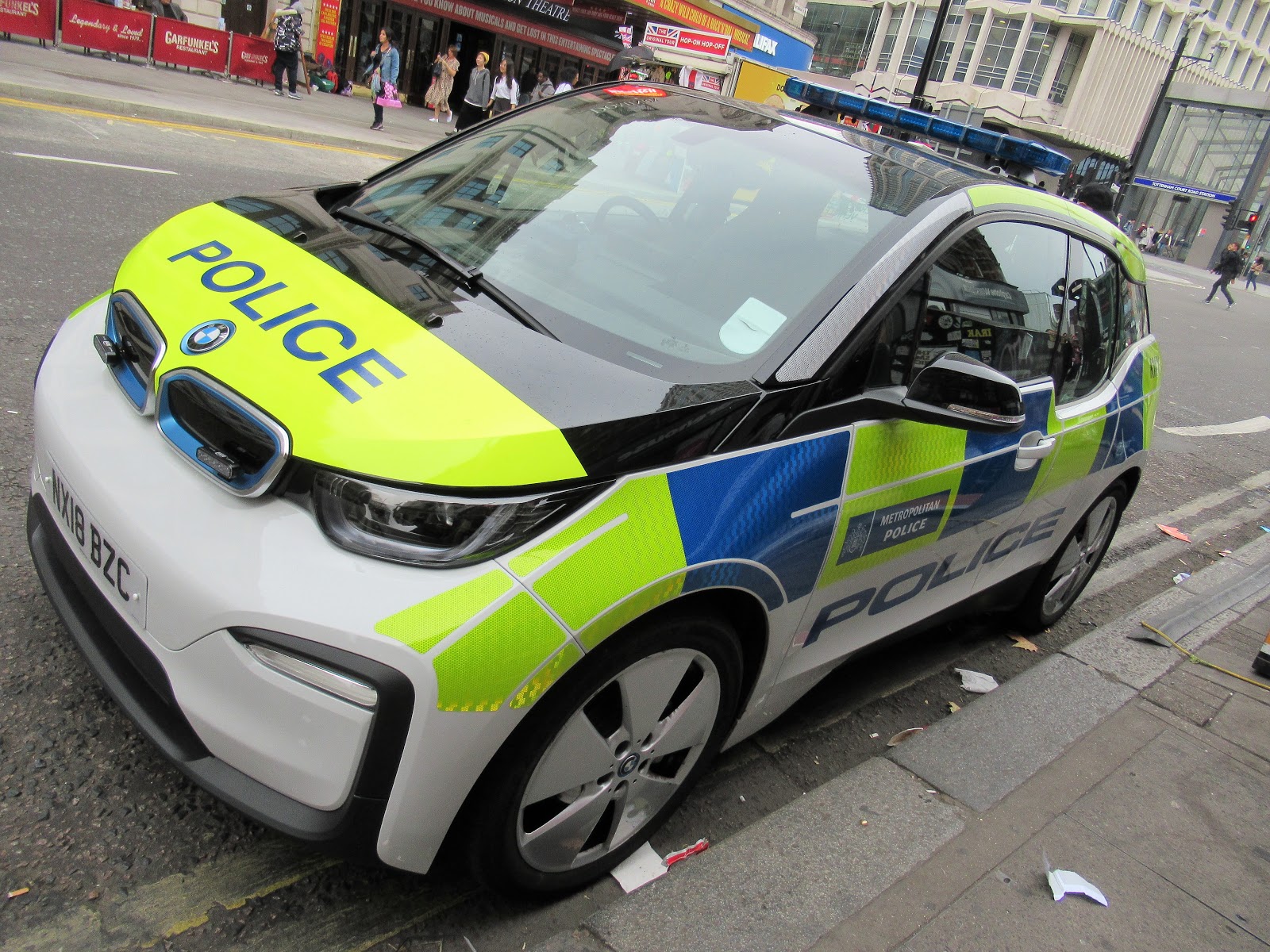 Martin Brookes Oakham The London Metropolitan Police BMW i3 Electric