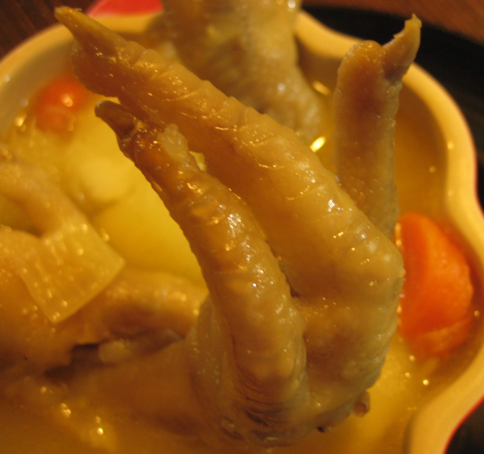 An Offal Experiment Chicken Foot Soup