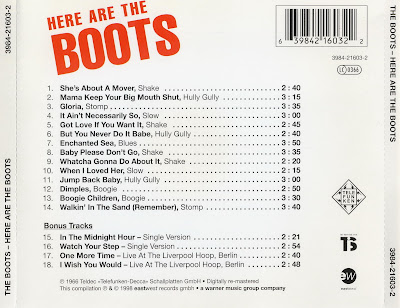 The Boots ‎– Here Are The Boots (1966)
