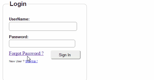 Forgot Password By Email Page Code In Asp.Net