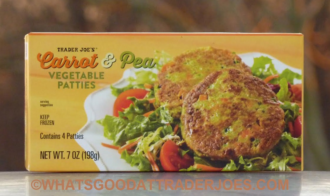 What's Good at Trader Joe's? Trader Joe's Carrot & Pea Vegetable Patties