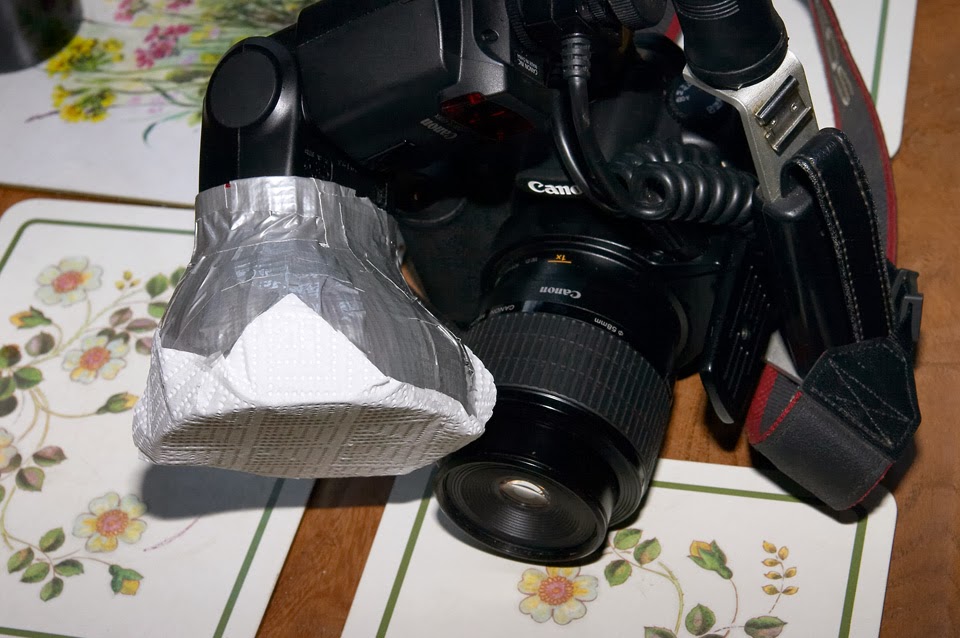 School Of Digital Photography DIY Flash Diffuser for Macro Photography Made from Coco Cola Cans