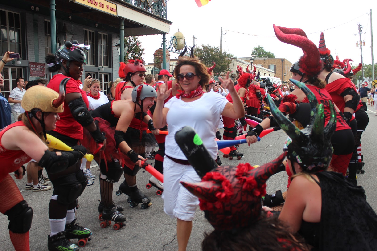 Pensacola's Running of the Bulls 2012