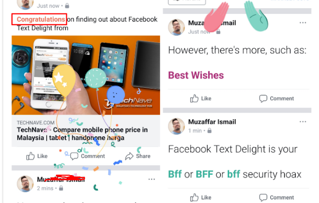 Komentar BBF tidak berwarna Hijau, Akun Facebook Anda Dalam Bahaya- Tidak Benar / HOAX Komentar BBF tidak berwarna Hijau, Akun Facebook Anda Dalam Bahaya- Tidak Benar / HOAX