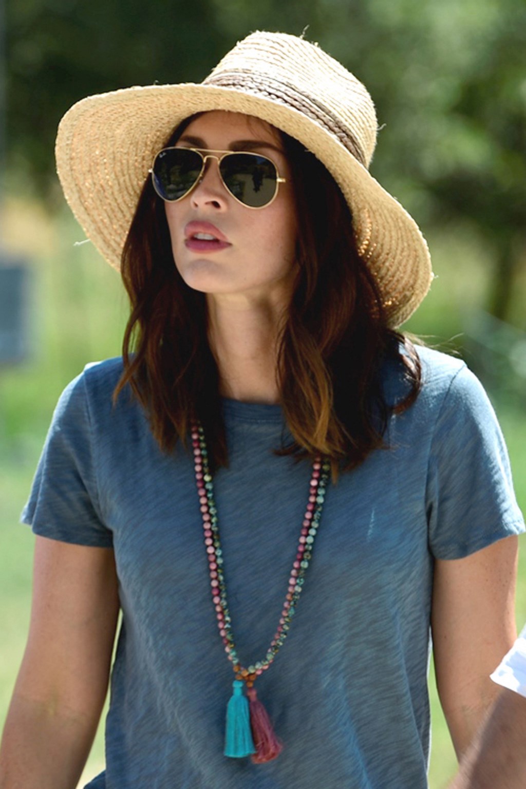 Megan Fox // visits Troy Ancient City for her new Mysteries and Myths