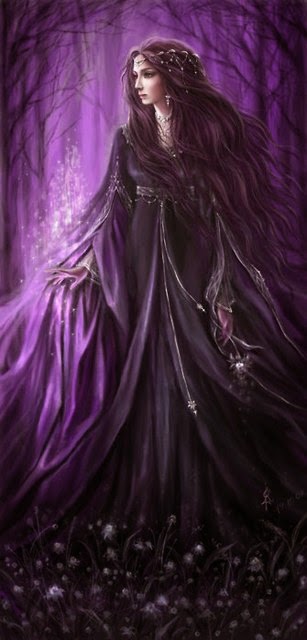 Lady of the Magick Purple Forest!