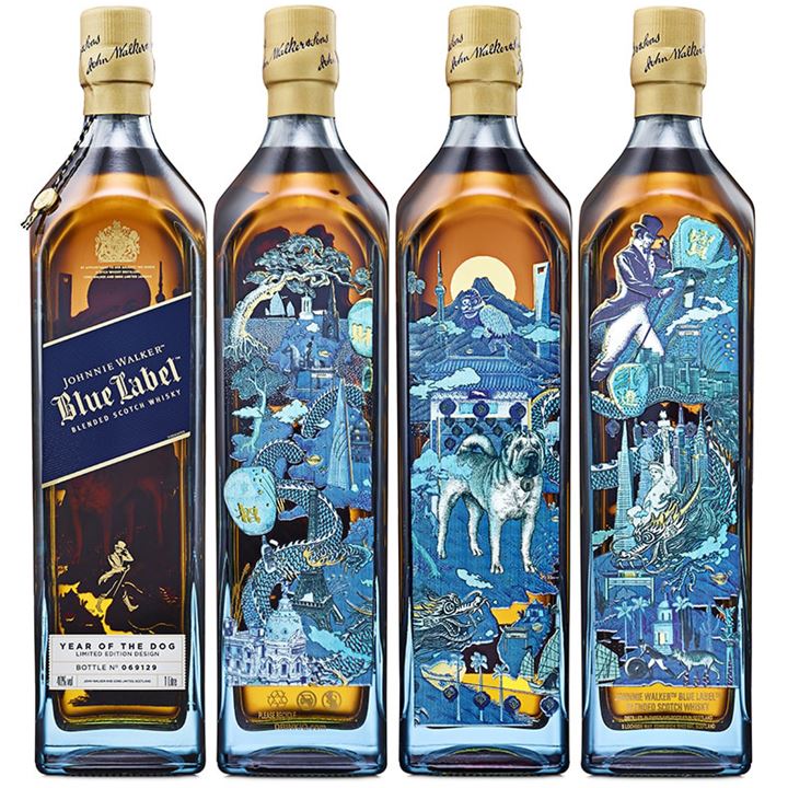 Johnnie Walker Blue Label „Year of the Dog” BLOG ELUXO