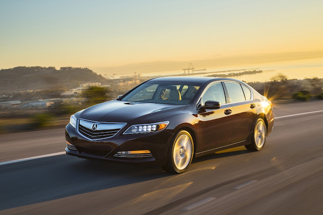 2016 Acura RLX Sport Hybrid front 3/4 view Front 3/4 view of 2016 Acura RLX Sport Hybrid