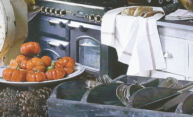 Guérmard Kitchen Detail, edited by lb from original image via Ville and Casali, as seen on linenandlavender.net