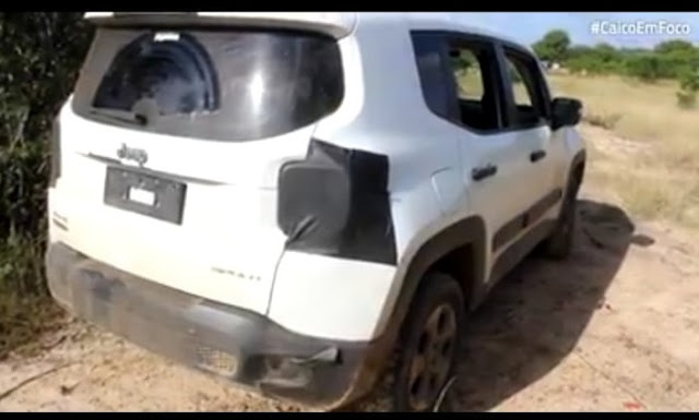 Carros usados na ação dos bandidos em São Bento foram abandonados na zona rural de Caicó