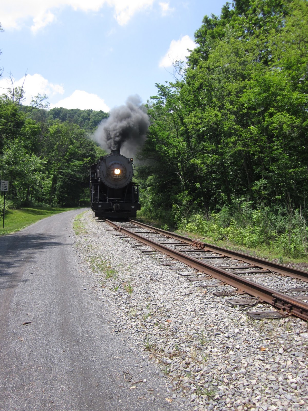 The Big Ride Day 5 Barney's limping Cumberland, MD to Rockwood, PA