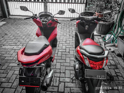 Perbandingan fisik New Honda PCX 150 vs Yamaha NMax 155 Perbandingan fisik New Honda PCX 150 vs Yamaha NMax 155