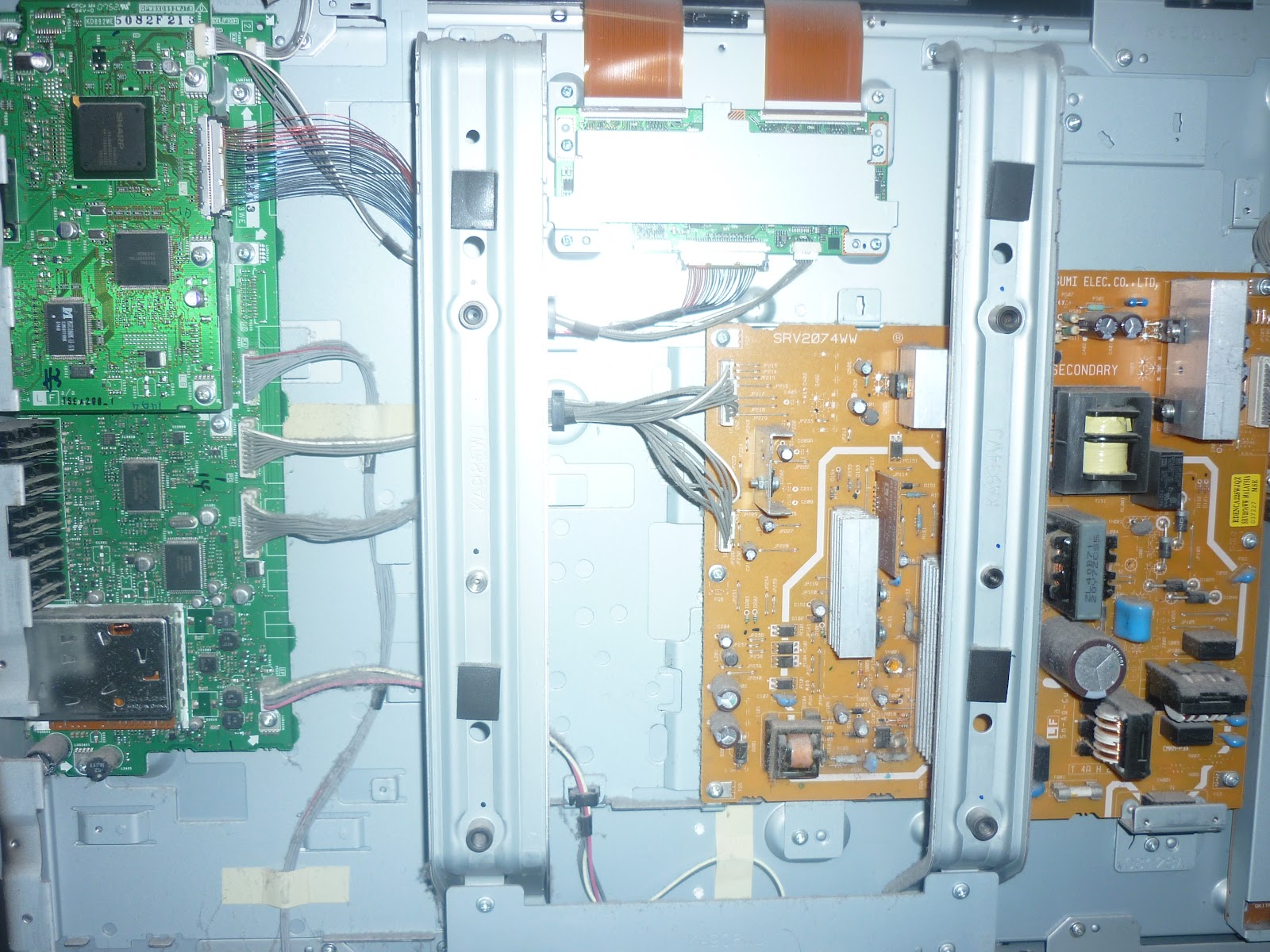 Sharp aquos 32 model lc32px5m tv lcd picture problem Badcaps Forums