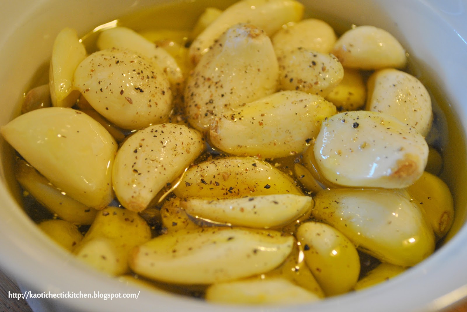 easy garlic confit