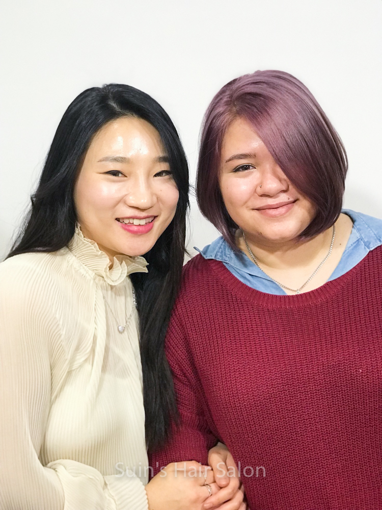 Ash Wine Color 수인스타일 Suinstyle Hair Spa