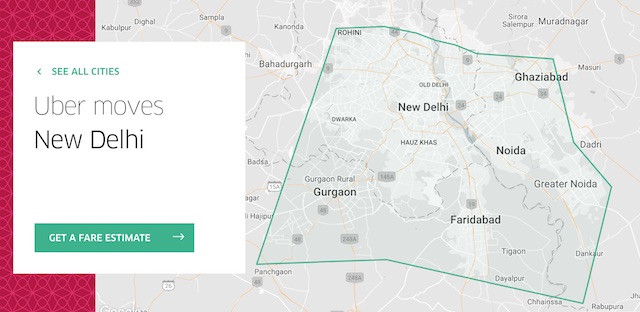 Uber Delhi Riders have to shell more money plus Night Charges Extra