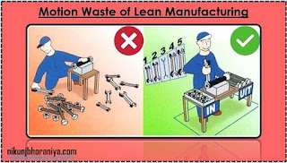 the 8 wastes in lean manufacturing with an example