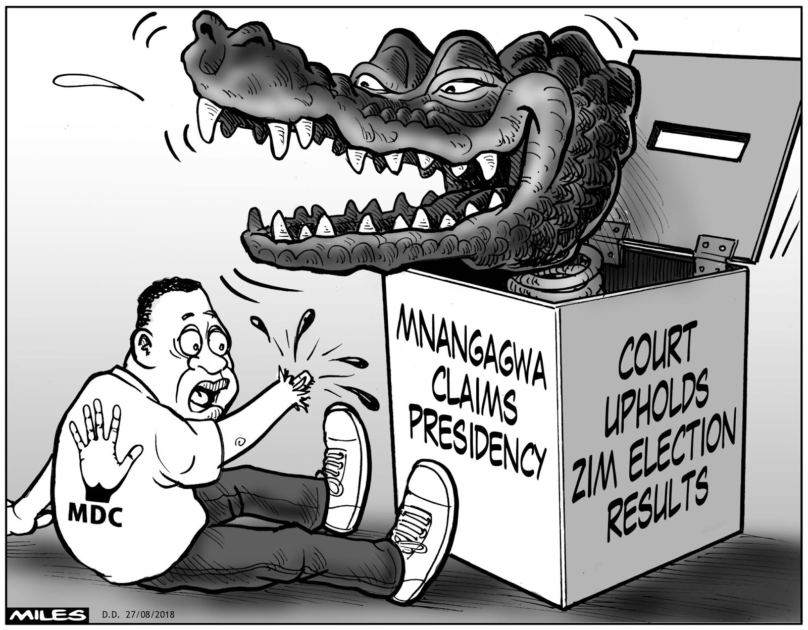 Cartoons by Miles Snap election