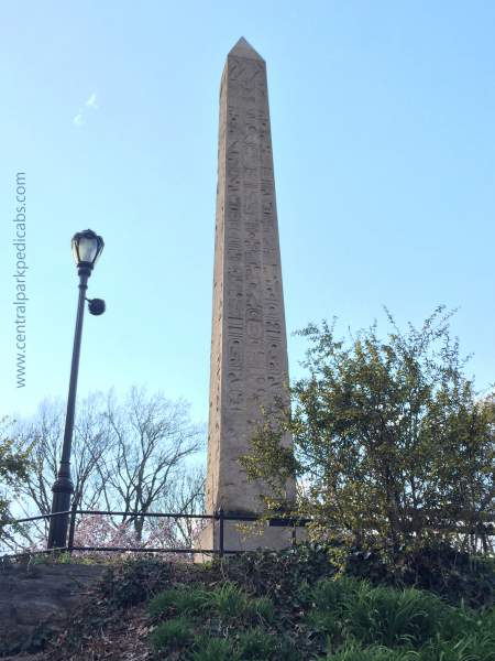 The Obelisk by Central Park Pedicab Rickshaw Tours