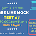 SSC CGL 2017 Tier-2 Free Live Mock Test 07