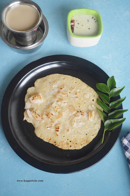 Wheat Uthaappam Recipe | Godhumai Uthappam | Atta Pancakes