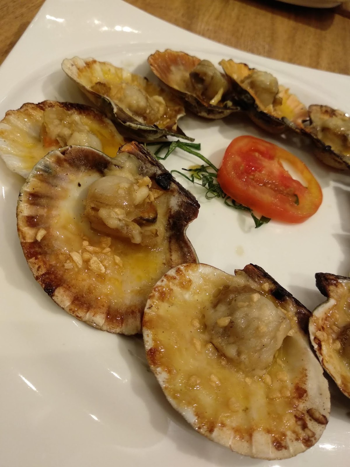 Special deal Two Kuya J Grilled Scallops for Php245 on March 22