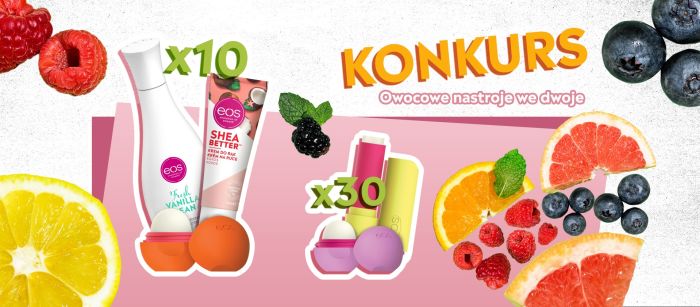 Do wygrania 40 zestawów produktów EOS Konkurs