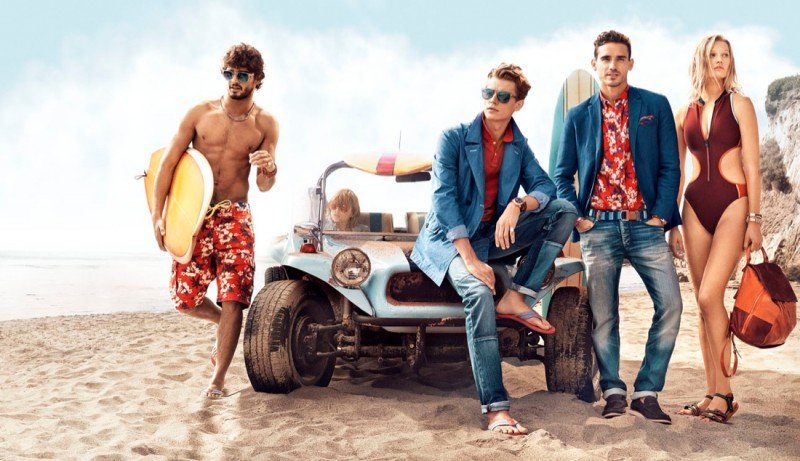 Tommy Hilfiger takes to Malibu beach for its Spring/Summer 2014 Campaign