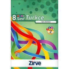 Zirve 8.Sınıf TEOG-2 Türkçe Soru Bankası (2016) Zirve 8.Sınıf TEOG-2 Türkçe Soru Bankası (2016)
