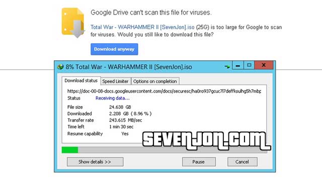 Kecepatan Download RDP