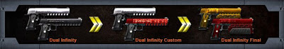 Dual infinity custom final upgrade 1 pertama 2 kedua - Counter Strike Online - CS Online - CSO