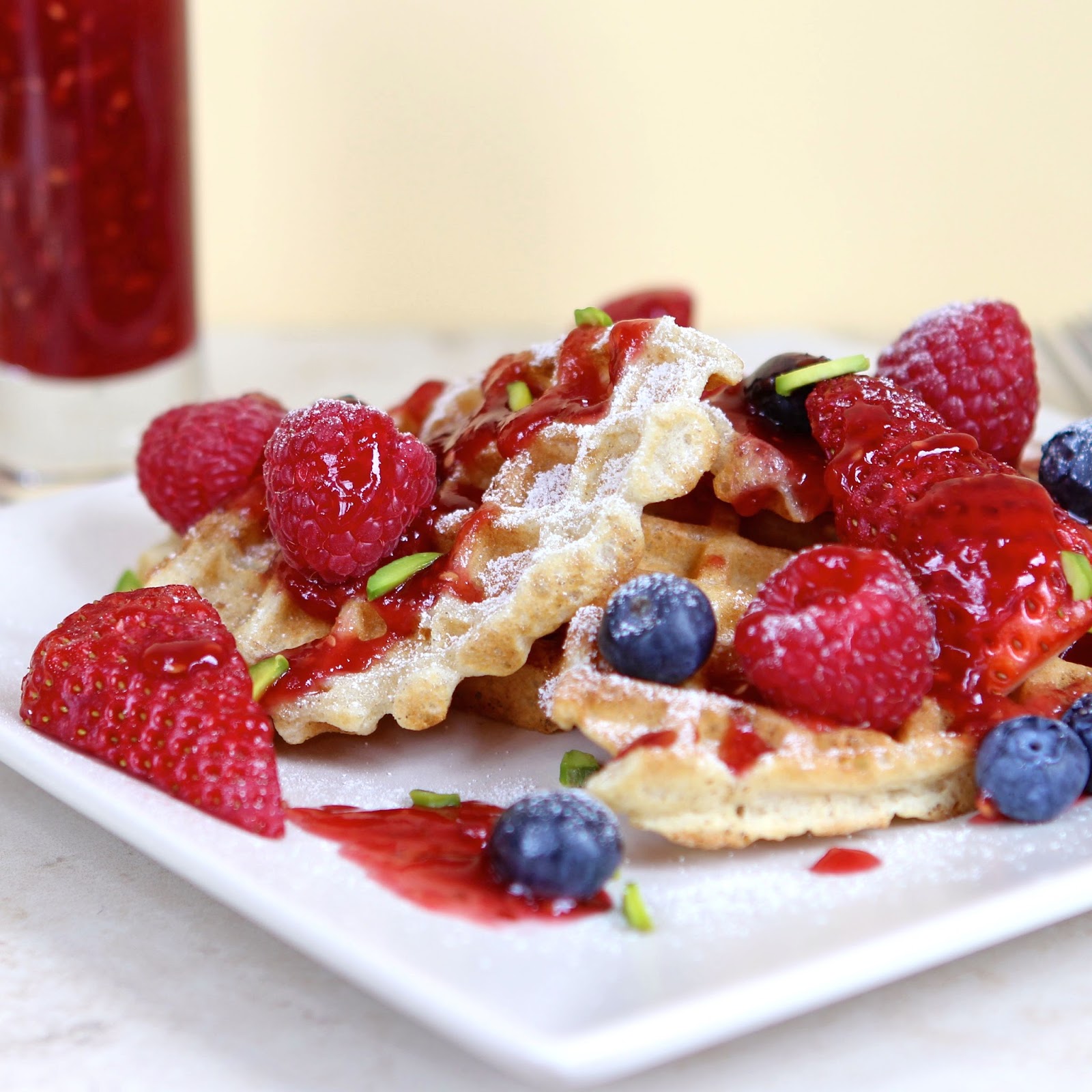 Waffles belgian fluffy Waffles belgian fluffy