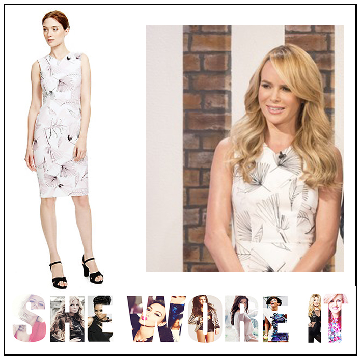 pale cream shift dress