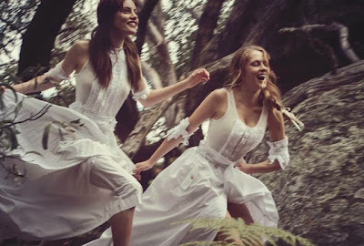 Aussie actresses Teresa Palmer and Phoebe Tonkin by Will Davidson for Vogue Australia March 2015