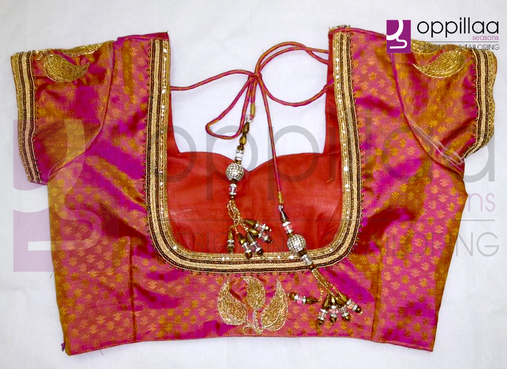 Ladies Tailor in Chennai WEDDING BLOUSE DESIGNS