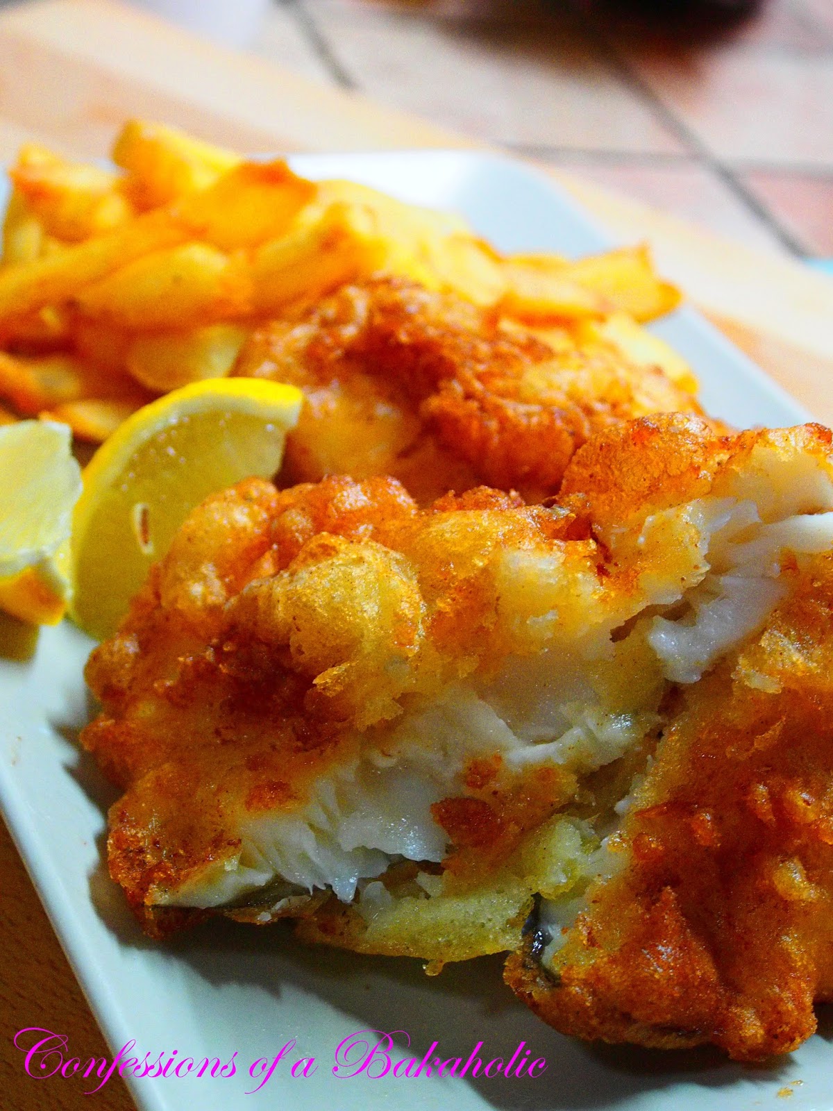 Confessions of a Bakeaholic Heston's perfect Fish and Chips