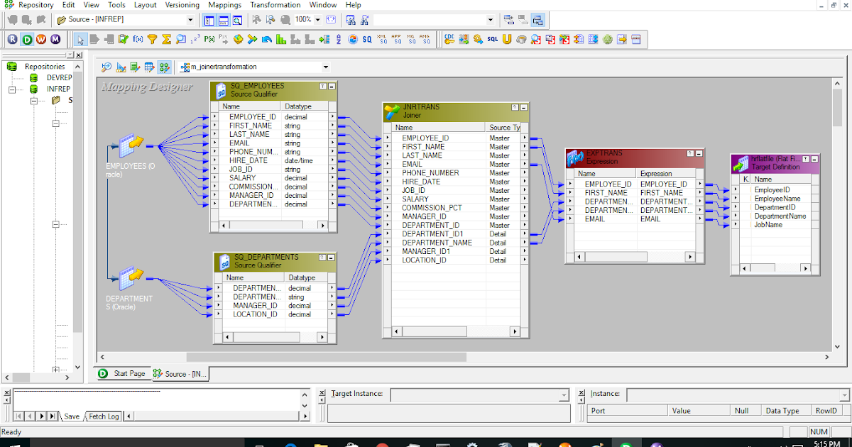 Informatica Workshop: Joiner Transformation
