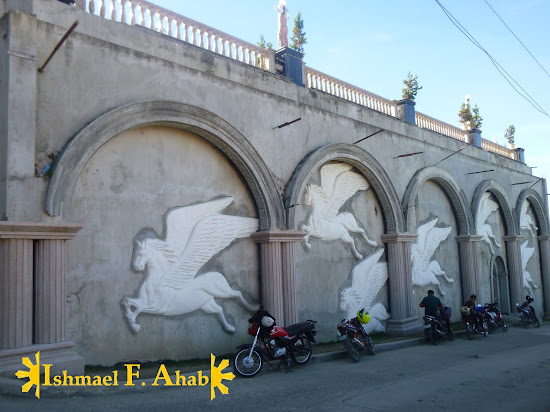 Habal-habal outside of Temple of Leah in Cebu City