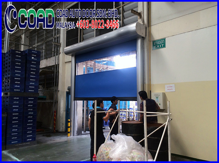 High Speed Door Coad Auto Door Malaysia Steel Roller Shutter