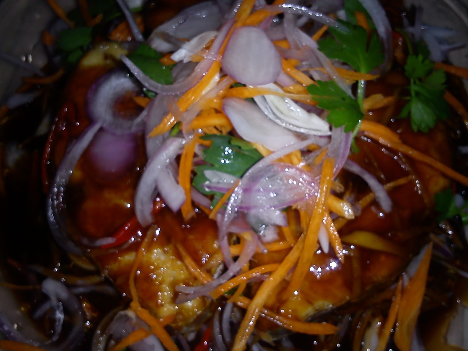 Cooking Pleasure FRIED MACKEREL SLICES IN BBQ SAUCE