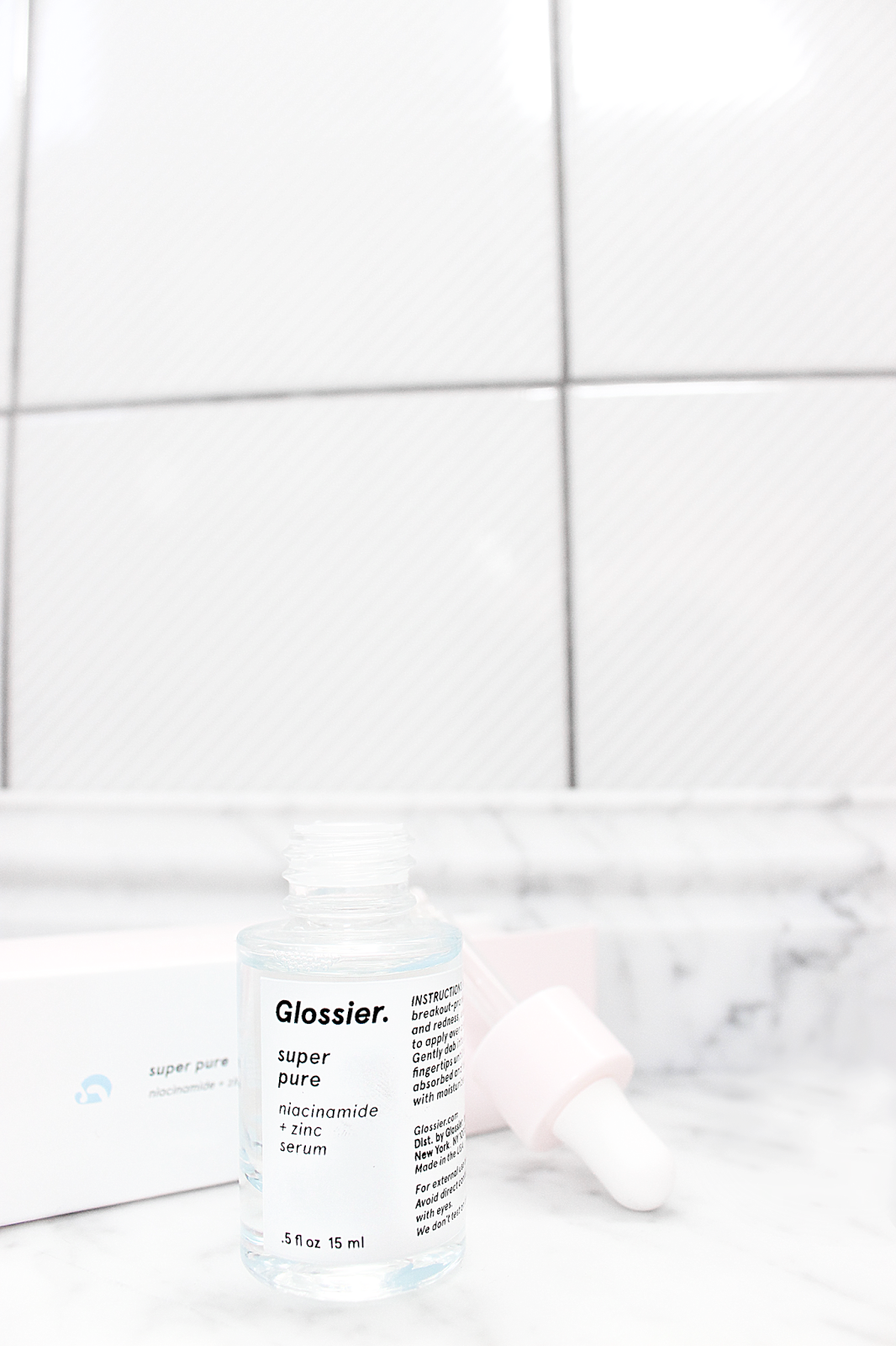 Glossier "Pure" Serum First Review Neon Blonde