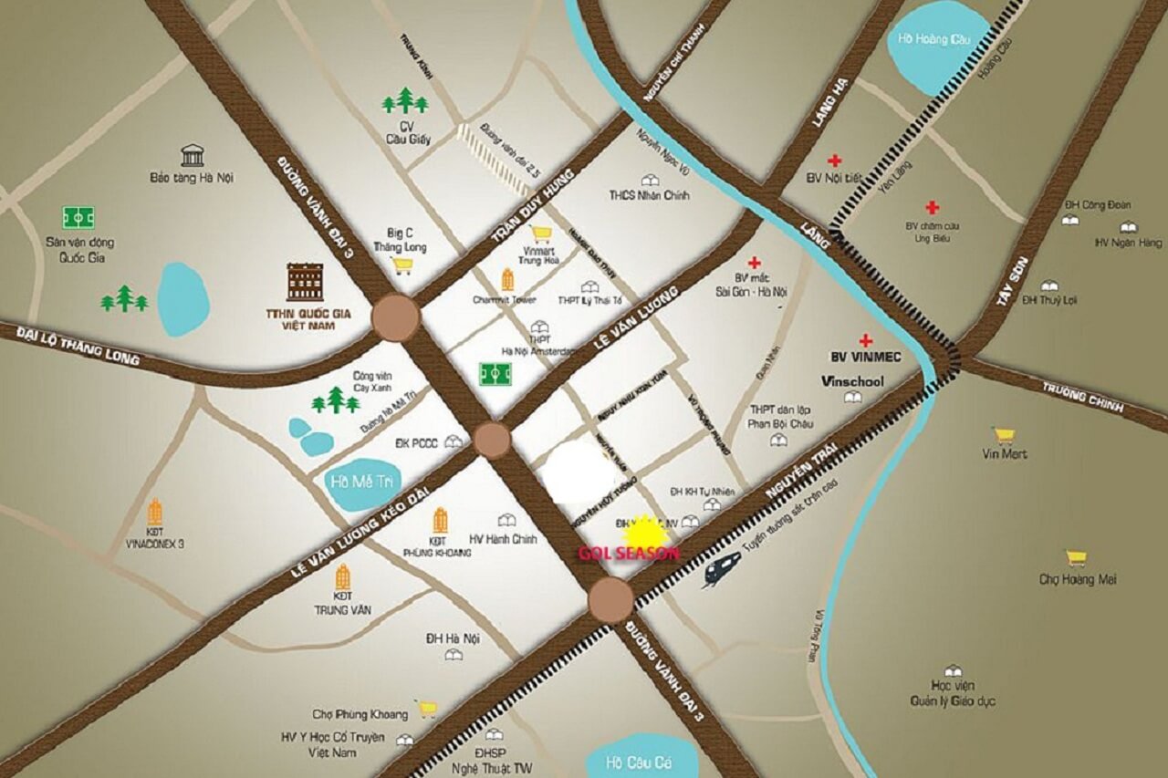 vị trí chung cư goldseason vị trí chung cư goldseason