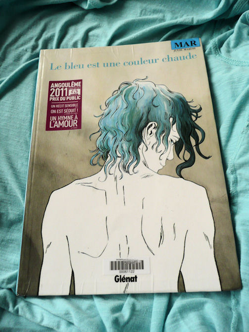 ...COQUELICOTS, COQUILLAGES...et BELLES PAGES ! Julie Maroh "Le bleu