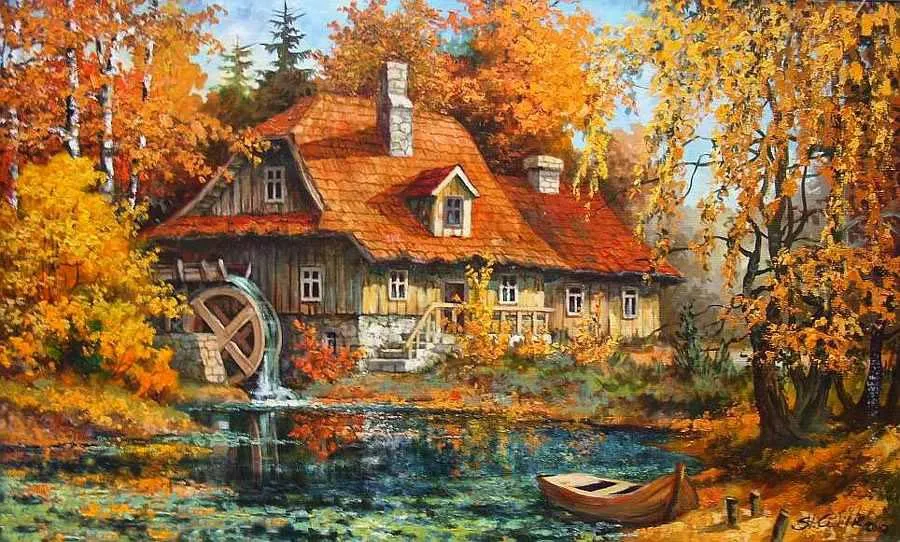 Stanislaw Wilk - Polish Landscape painter