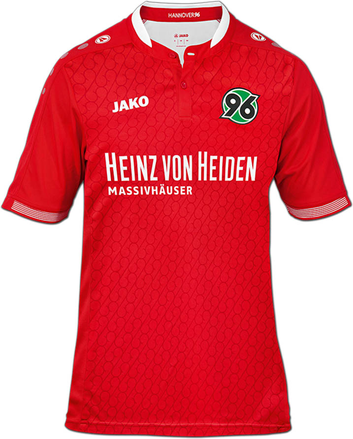 Football Shirt News - Hannover 96 Under Armour home kit 09/10 - 16