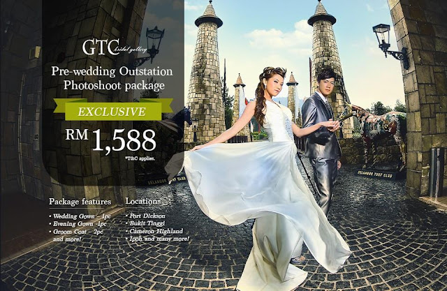 prewedding bridal house in jalan ipoh