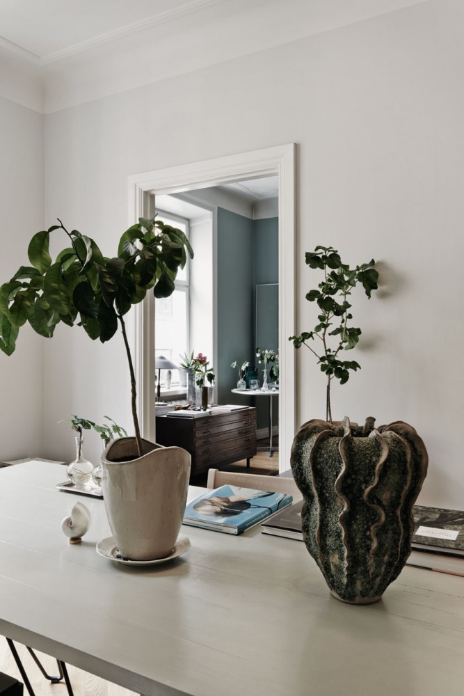 Inspiración decoración. Una casa ecléctica en Suecia