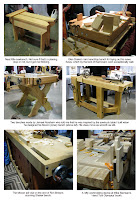 knockdown woodworking bench