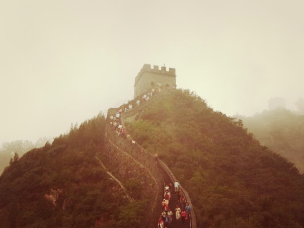 great wall of china stairs